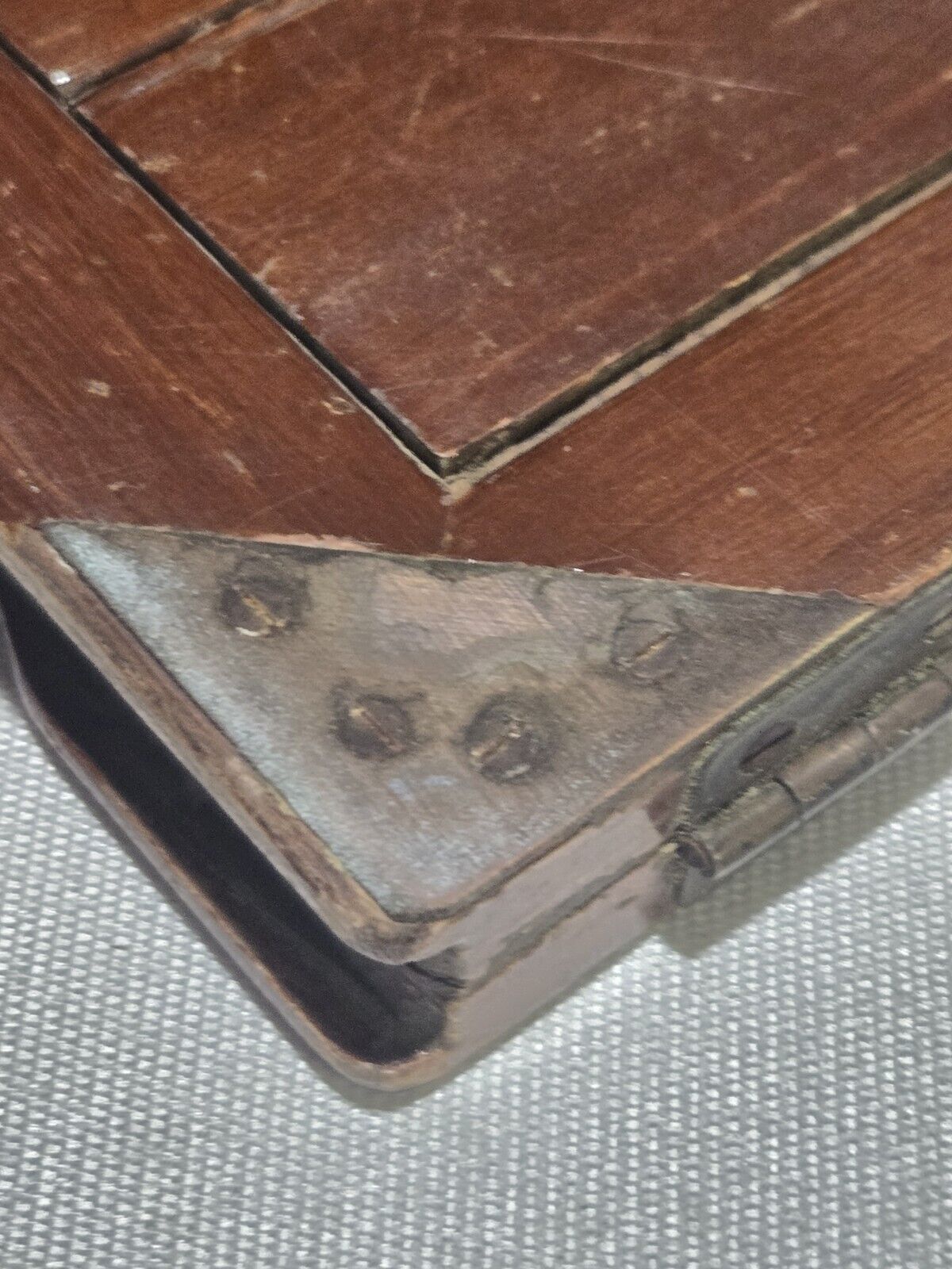 Vintage Wood Folding Camera with Plate Holder