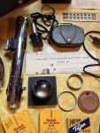Case for Graflex Speed Graphic Film Camera *With Lens + Several Filters & Extras