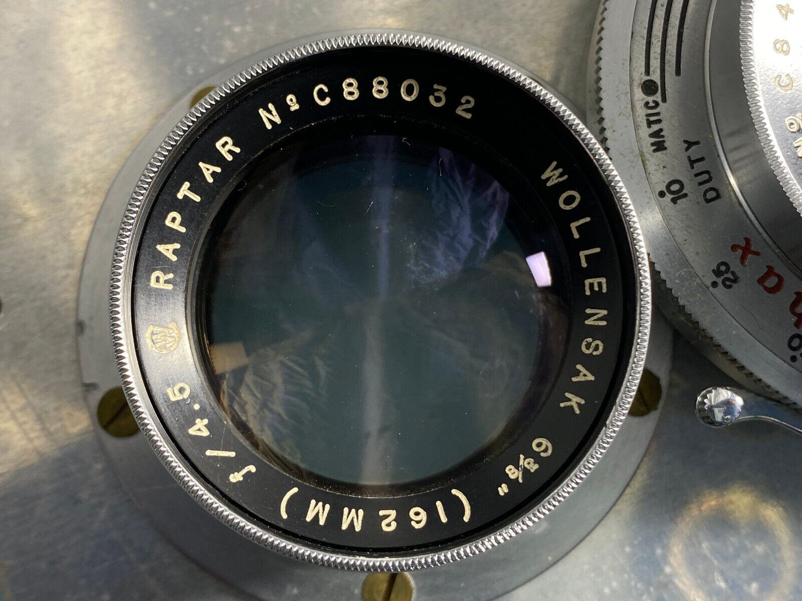 Wollensak Raptar vintage large format lens 612mm