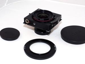 Rodenstock Sinaron Digital 45mm f/4.5 CMV lens. Sinar p3, Sinar f3, digital view