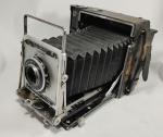 Graflex Crown Graphic Special 4x5 Press Camera w/ Optar 6.8 90mm Lens