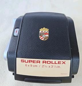 Linhof 6x9 cm Super Rollex Technika Film Camera Back 2 1/4 x 3 1/4 in Germany