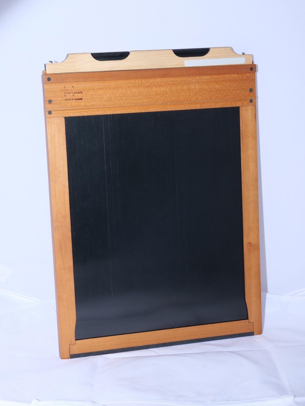 Lotus 8x10" sheet WOODEN Film Holder.  Made in Austria. 8x10 Chamonix, Canham ++