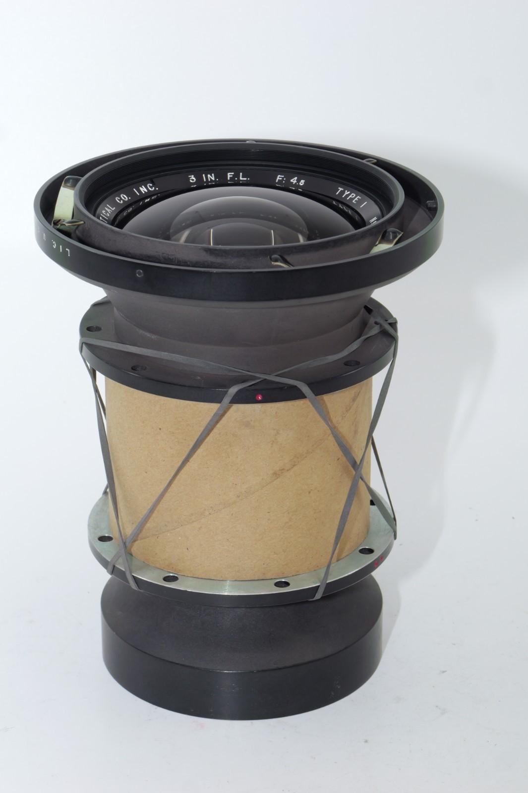 Goerz Hycon  3" f4.5 AERIAL Wide Angle Large Format Lens. Matching ELEMENTS ONLY