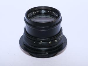 Vintage Goerz  APO Artar 24" f/11 view lens. Covers 14x17. Flange. Deardorff