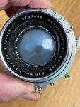 180mm f/5.6 Schneider Symmar convertible lens in Linhof Compur shutter