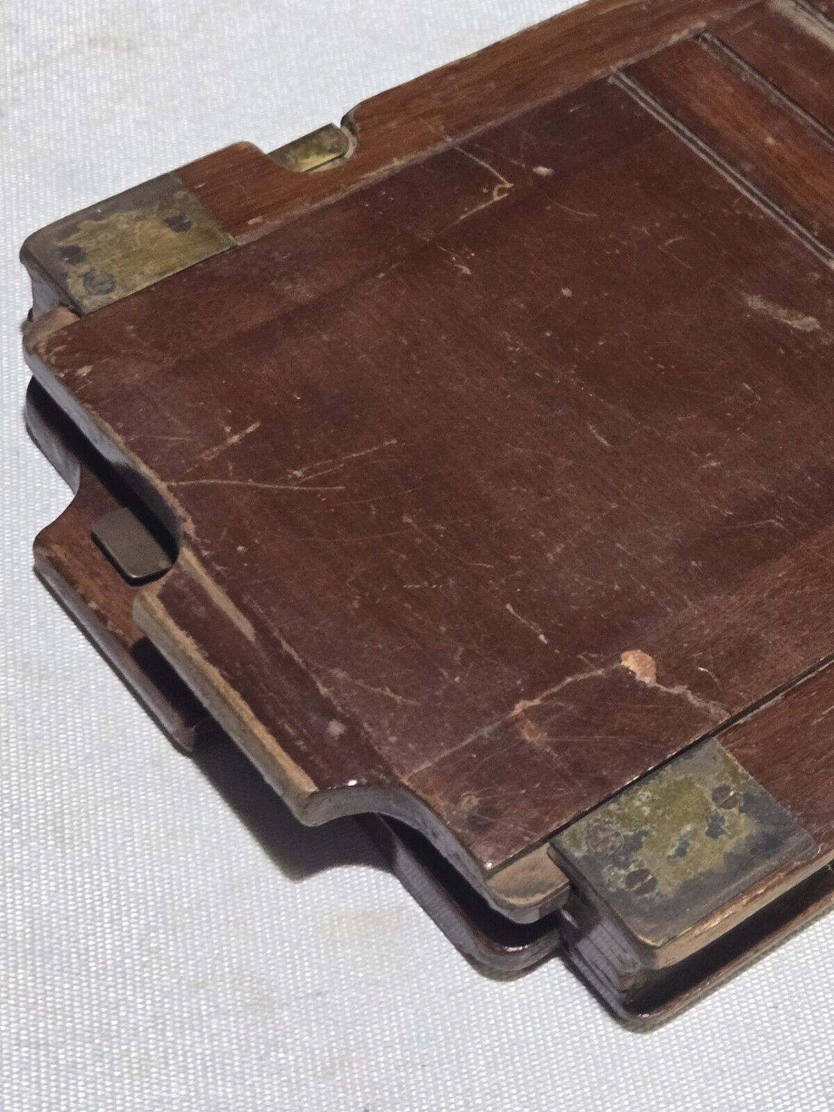 Vintage Wood Folding Camera with Plate Holder