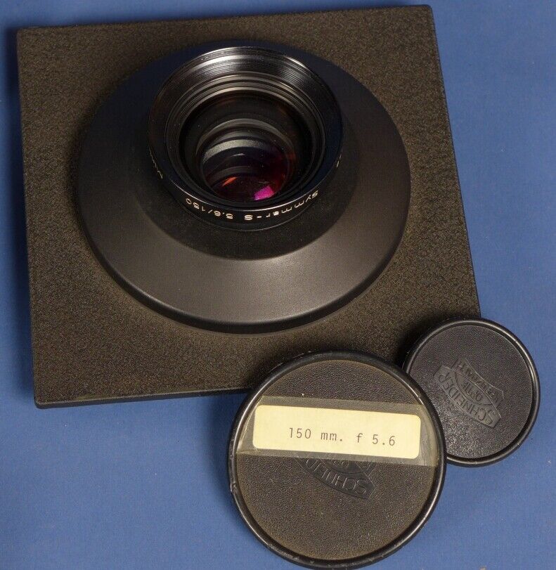 SINAR P2 Chrome Large Format Camera with 3 Lenses