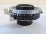 Goerz 6 in f9 Apochromat Red Dot Artar Lens in Synchro-Compur shutter  #840724