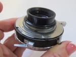 Goerz 6 in f9 Apochromat Red Dot Artar Lens in Synchro-Compur shutter  #840724