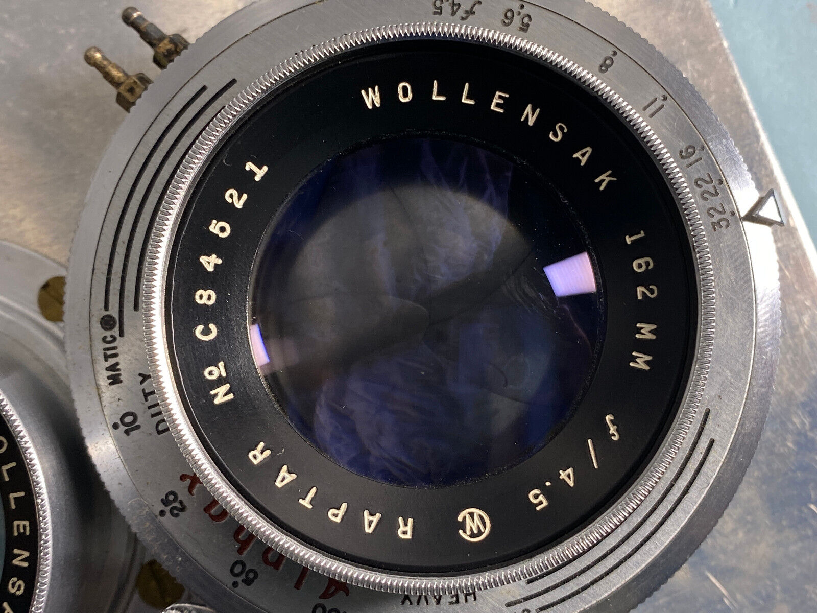Wollensak Raptar vintage large format lens 612mm