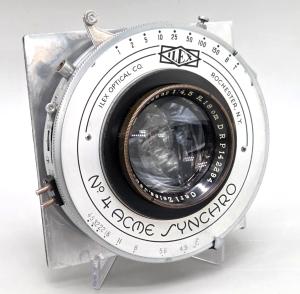 EXC! Carl Zeiss Tessar 180mm 18cm F4.5 Large Format Lens ILEX No. 4 4x5 5x7 8x10