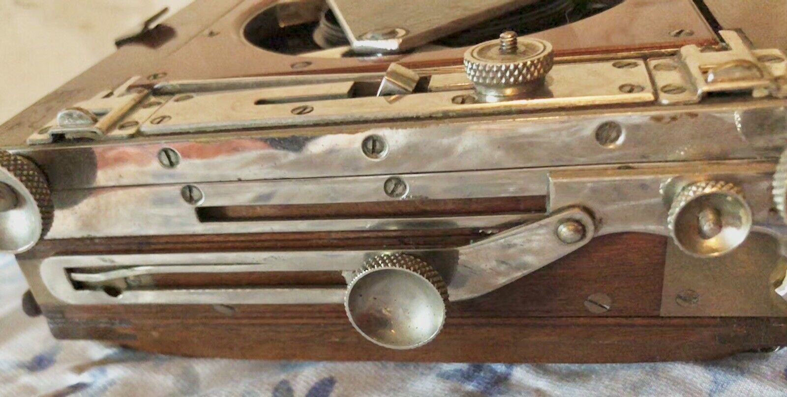 Vintage Large Format Folding Camera Body-Maker Unknown