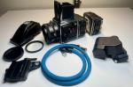 NM Hasselblad 205FCC Film Camera Bundle 80mm f/2.8 F FE Lens E12 IV Back Mutar