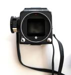 NEAR MINT Hasselblad 500CM Black 80mm Lens A12 II, plus Acute Matte & Meter knob