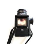 NEAR MINT Hasselblad 500CM Black 80mm Lens A12 II, plus Acute Matte & Meter knob