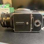 Hasselblad 500cm Camera with 80mm Zeiss T* , A12 back, Instax Back And Film