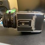 Hasselblad 500cm Camera with 80mm Zeiss T* , A12 back, Instax Back And Film