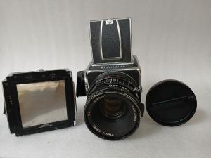 Hasselblad 500 CM Medium Format Camera w/ Zeiss Planar 2.8 / 80 Lens & Cap **EXC