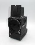 *GREAT* HASSELBLAD 553 ELX BLACK BODY W/WAIST LEVEL FINDER-WORKING-READ