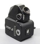 Hasselblad Black 500 C/M Body + A12 Back & Prism Finder Film-Tested