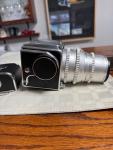 Hasselblad 500C w/150mm Lens, C12 Film Back, Prism Viewfinder