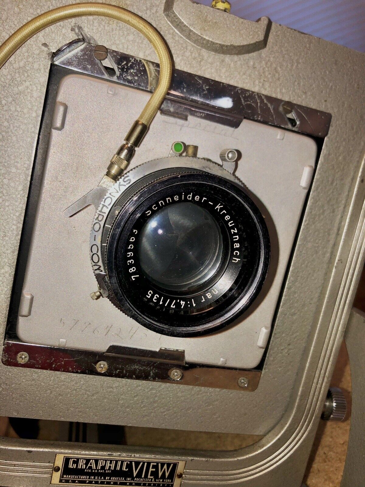 Vintage Graflex Graphic View Camera with Film Holders