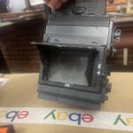 Vintage Graflex RB Series B 2 1/4 x 3 1/4 SLR Camera w/ 2 Film Holders & Case