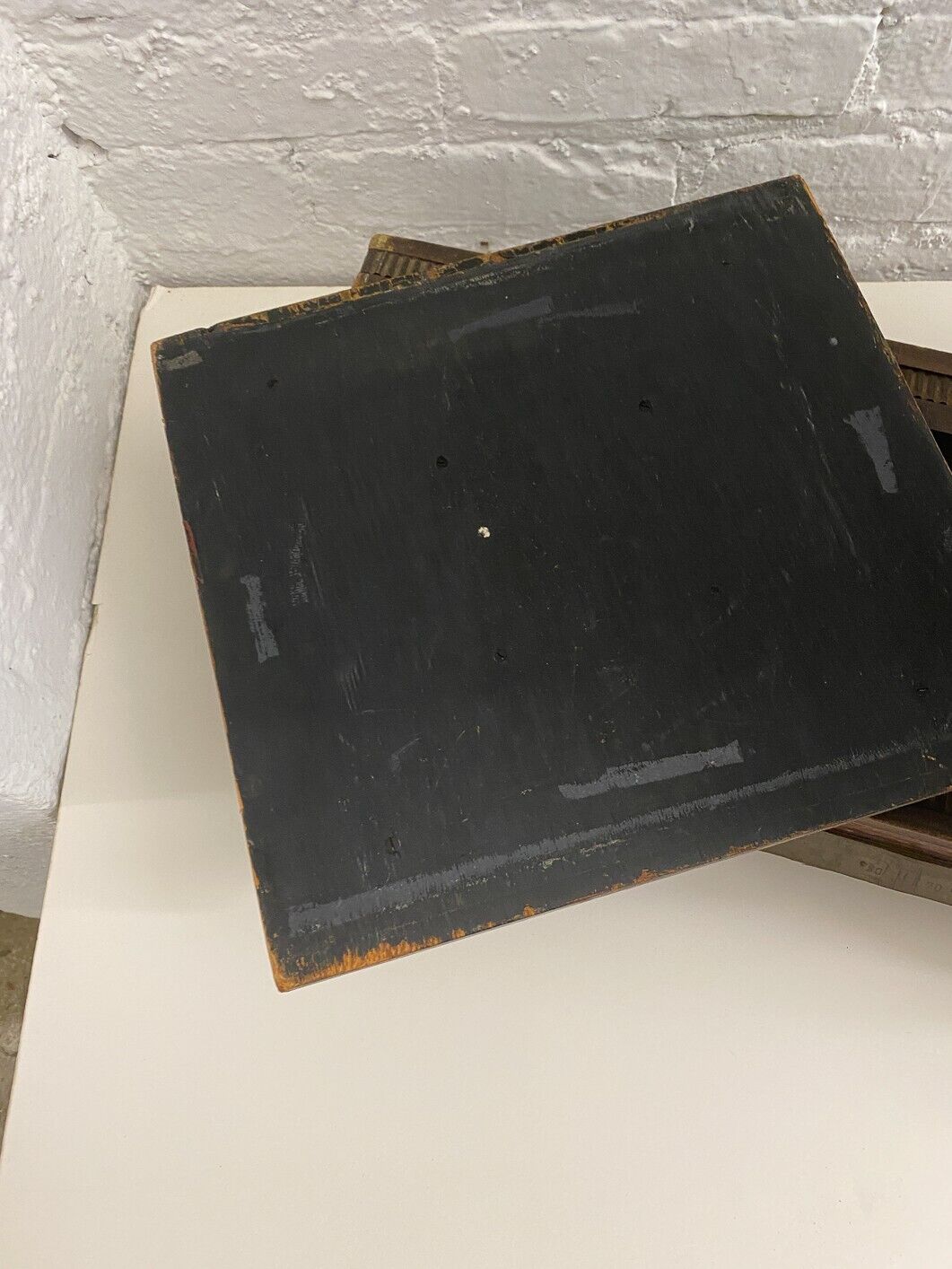 Vintage wooden large format camera