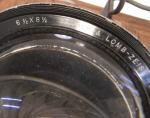 BAUSCH LOMB ZEISS TESSAR SERIES 1c LENS W/PACKARD IDEAL SHUTTER LARGE FORMAT