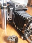 Graflex Speed Graphic 4x5 Vintage Folding Camera w/extras