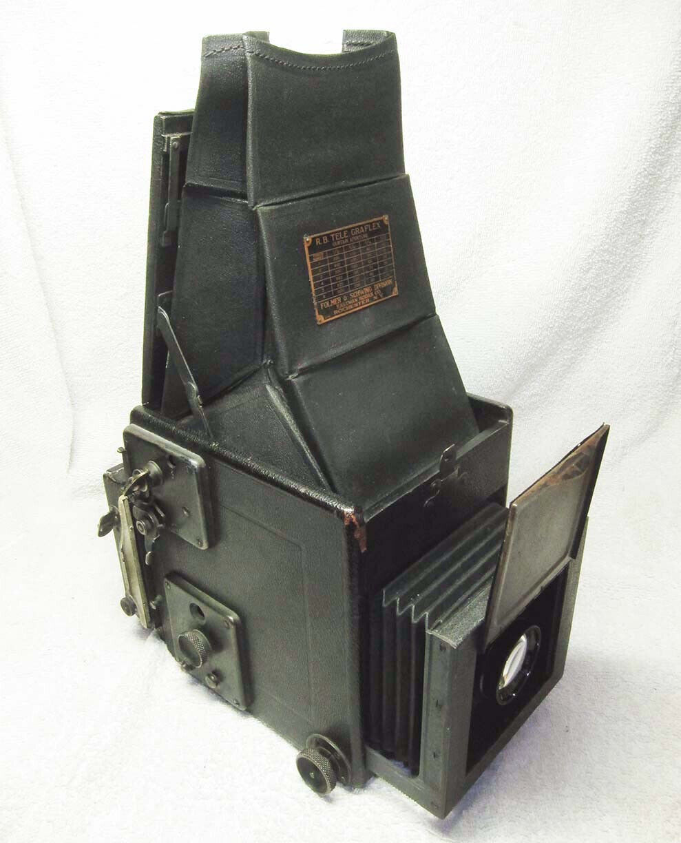 1915 Vintage Large Format Graflex Schwing RB Camera