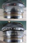 RODENSTOCK APO--RONAR 1:9 480mm / 19" 9 227 020 LARGE FORMAT LENS