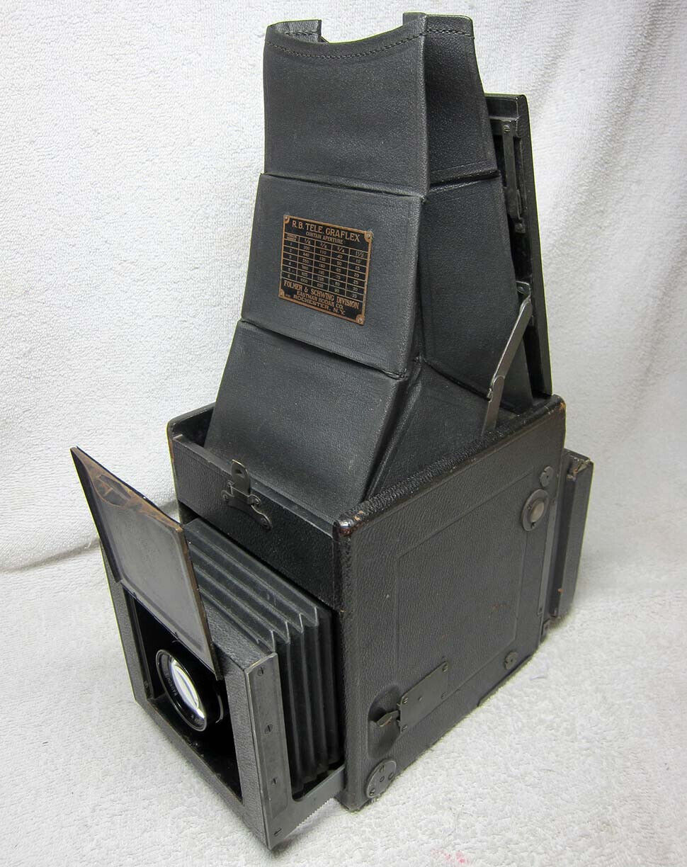 1915 Vintage Large Format Graflex Schwing RB Camera