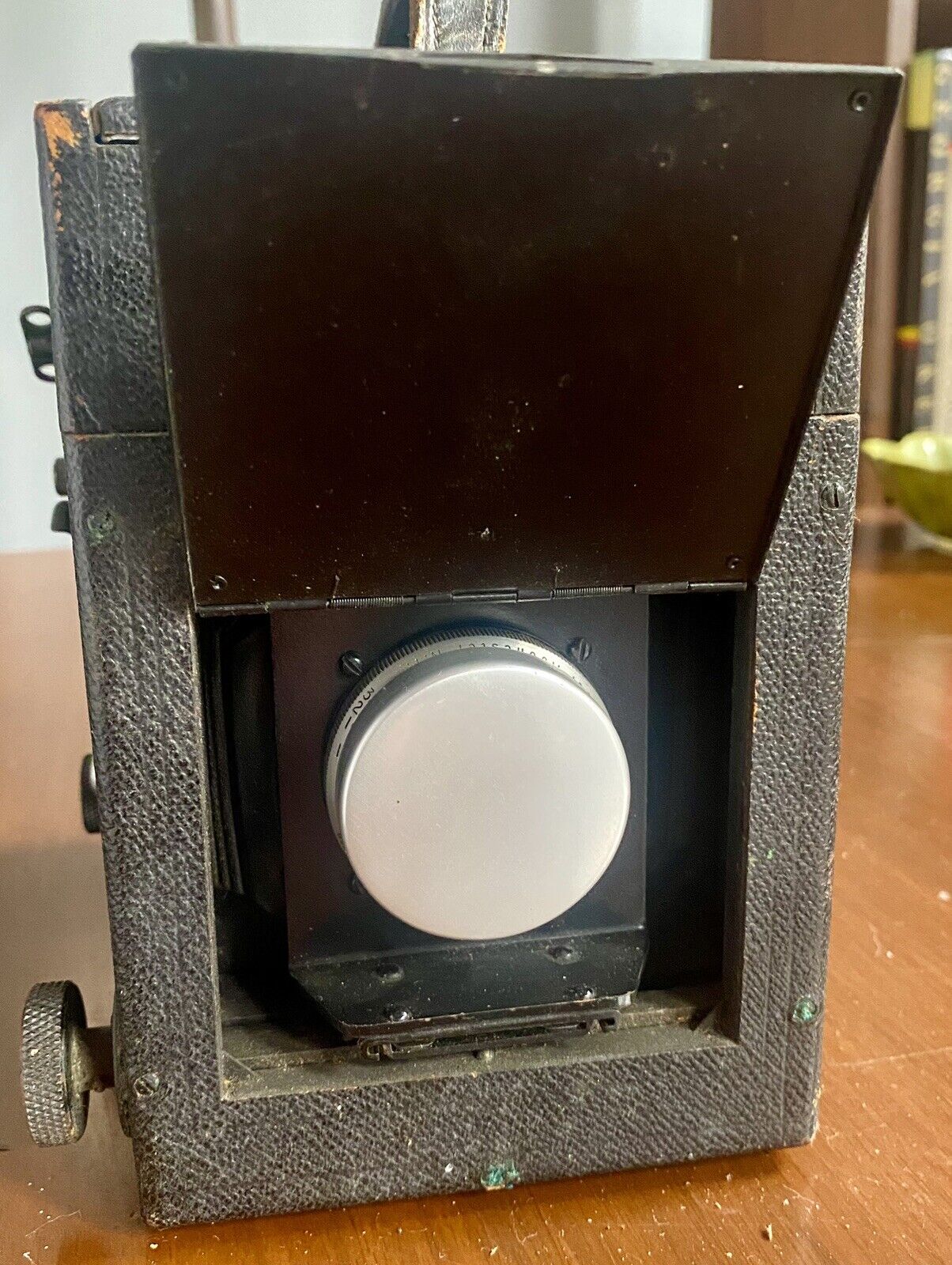 Rare Black Graflex Antique 23" Folding Camera Iconic