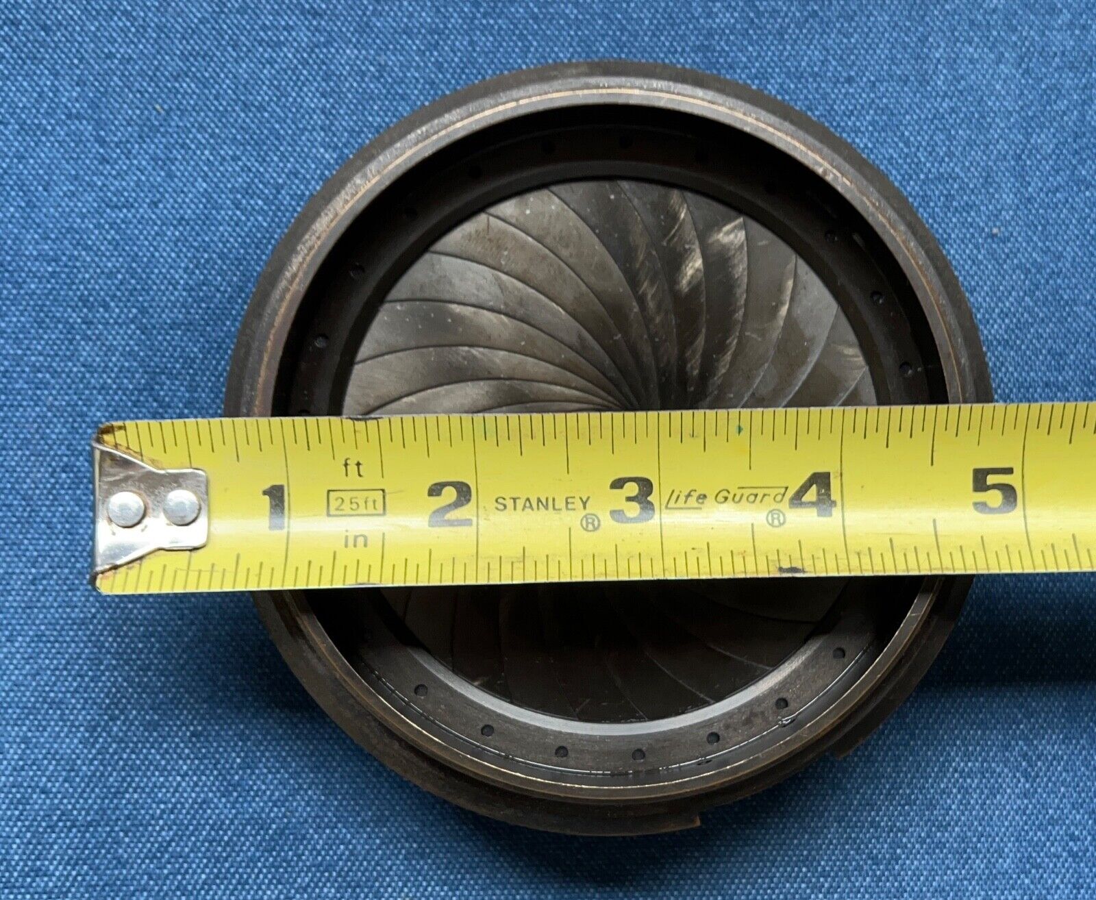 Solid Brass Military Diaphragm Lens with 25 Blades