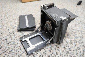 Graflex Speed Graphic Large Format Camera & Lens