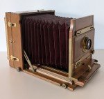 Vintage 13x18 Large Format Camera, French Made