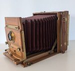 Vintage 13x18 Large Format Camera, French Made