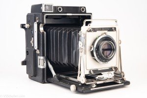 Graflex Speed Graphic 4x5 Press Camera with 135mm Lens