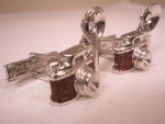 Vintage SWANK Rhinestone Flash Camera Cuff Links