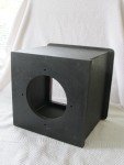 Vintage Large Format Camera Wood Recessed Lens Board