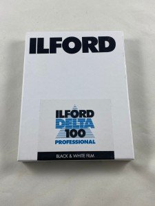Ilford Delta 100 4x5 Film Pack of 10