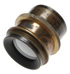 Busch Rapid Aplanat 20cm Brass Camera Lens