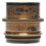 Busch Rapid Aplanat 20cm Brass Camera Lens