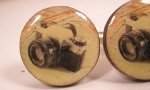 Vintage 35mm Large Format Camera Cuff Links