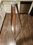 Samson 5ft Vintage Wood Camera Tripod Display