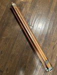 Samson 5ft Vintage Wood Camera Tripod Display