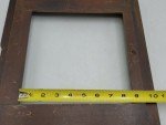 Wood & Brass Frame Back for 11"x13" Camera