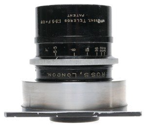 Ross London Teleros 11" f/5.5 Large Format Lens